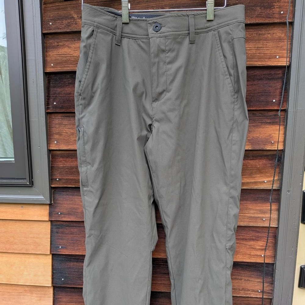 Gerry lined comfort waist commuter hiking travel pants 32w
